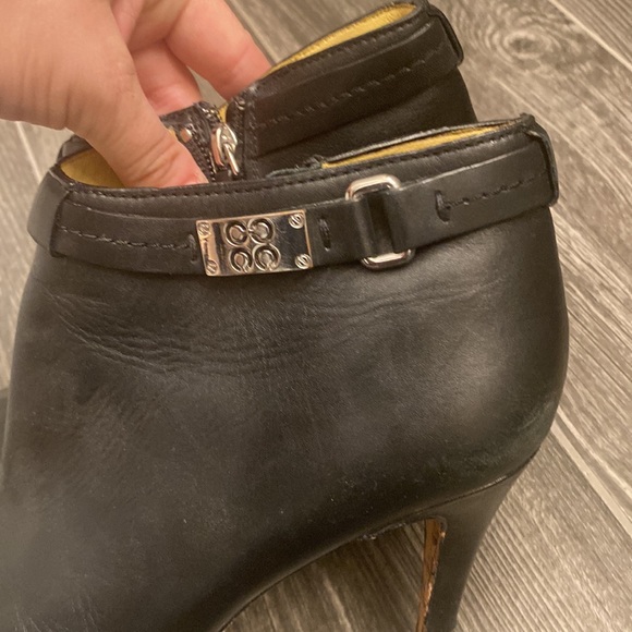 Coach booties. Very worn and loved—- read description and see pictures - Picture 2 of 4